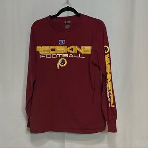 Washington Redskins NFL Team Apparel Youth Medium Long Sleeve‎ T-shirt Football